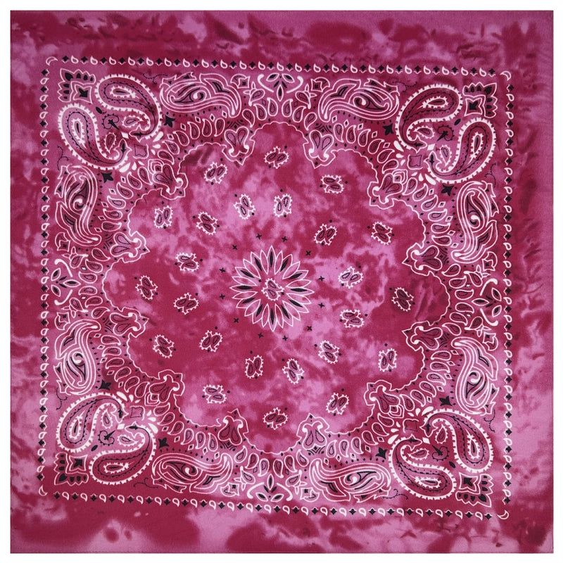 Unisex Hip-Hop Tie Dye Polyester Kerchief