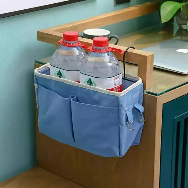 Bedside Hanging Organizer Pocket Canvas Storage Bag