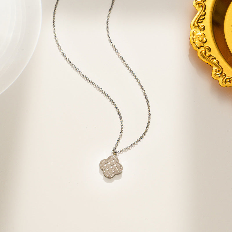 Titanium Steel 18K Gold Plated Necklaces