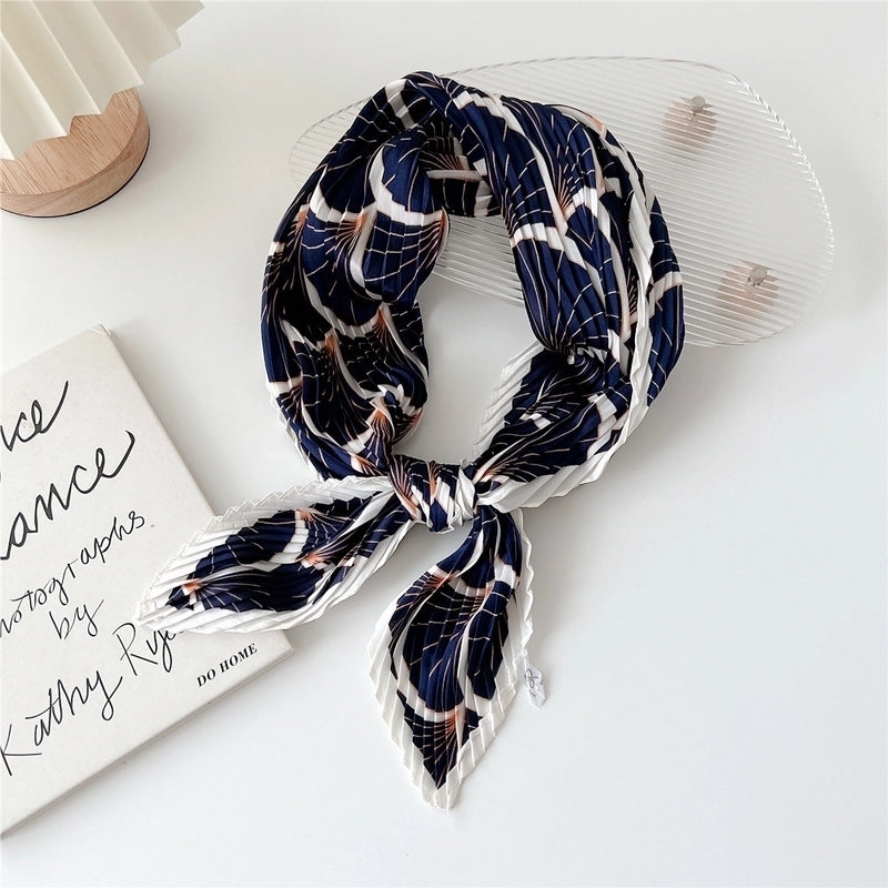 Women's Elegant Printing Polyester Printing Silk Scarf