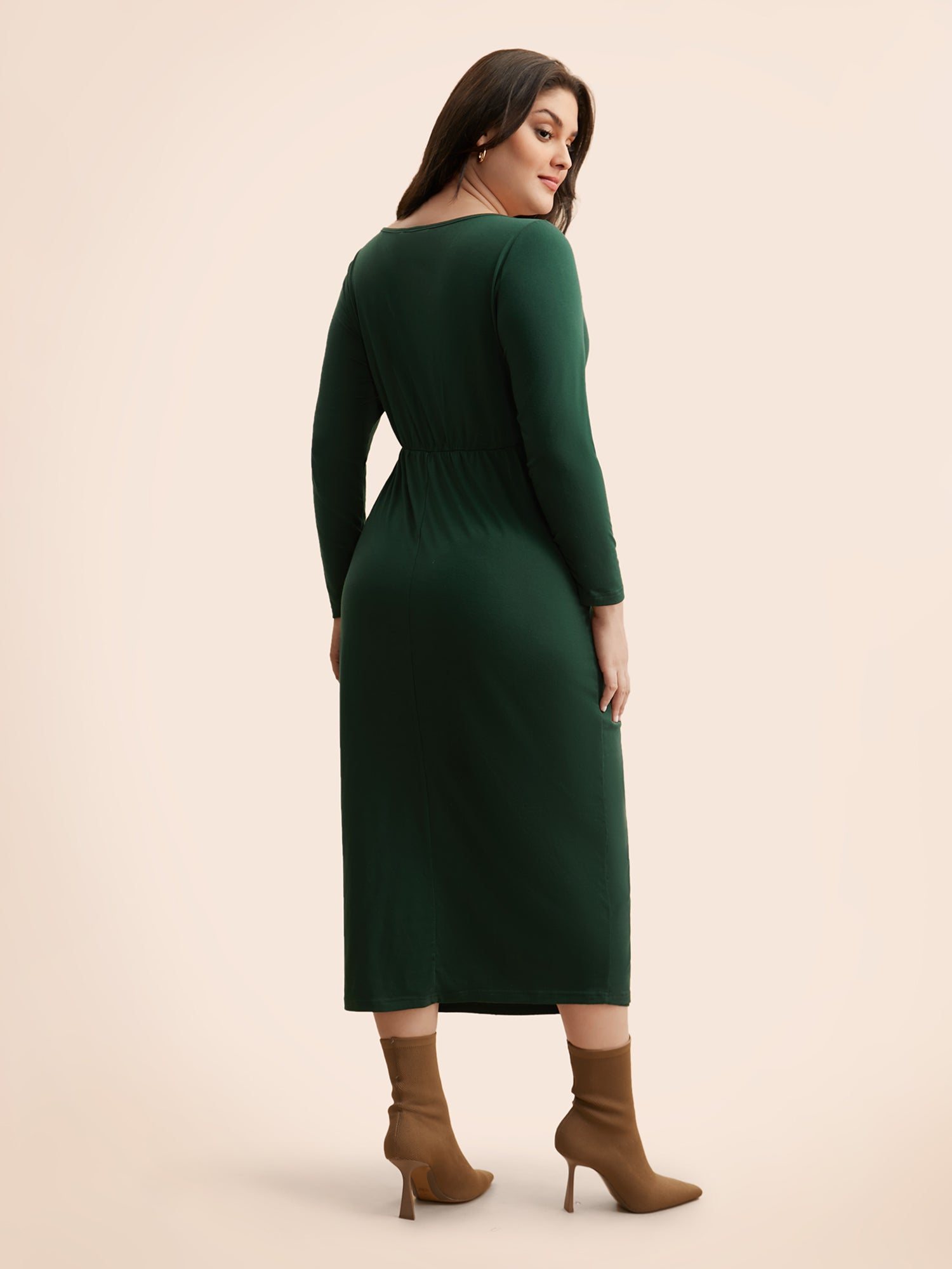 Supersoft Essentials Metal Detail Twist Front Dress