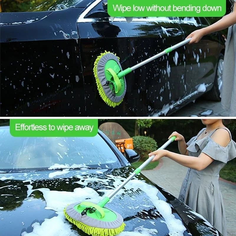 2 in 1 Car Cleaning Brush Mop | Buy 2 Free Shipping