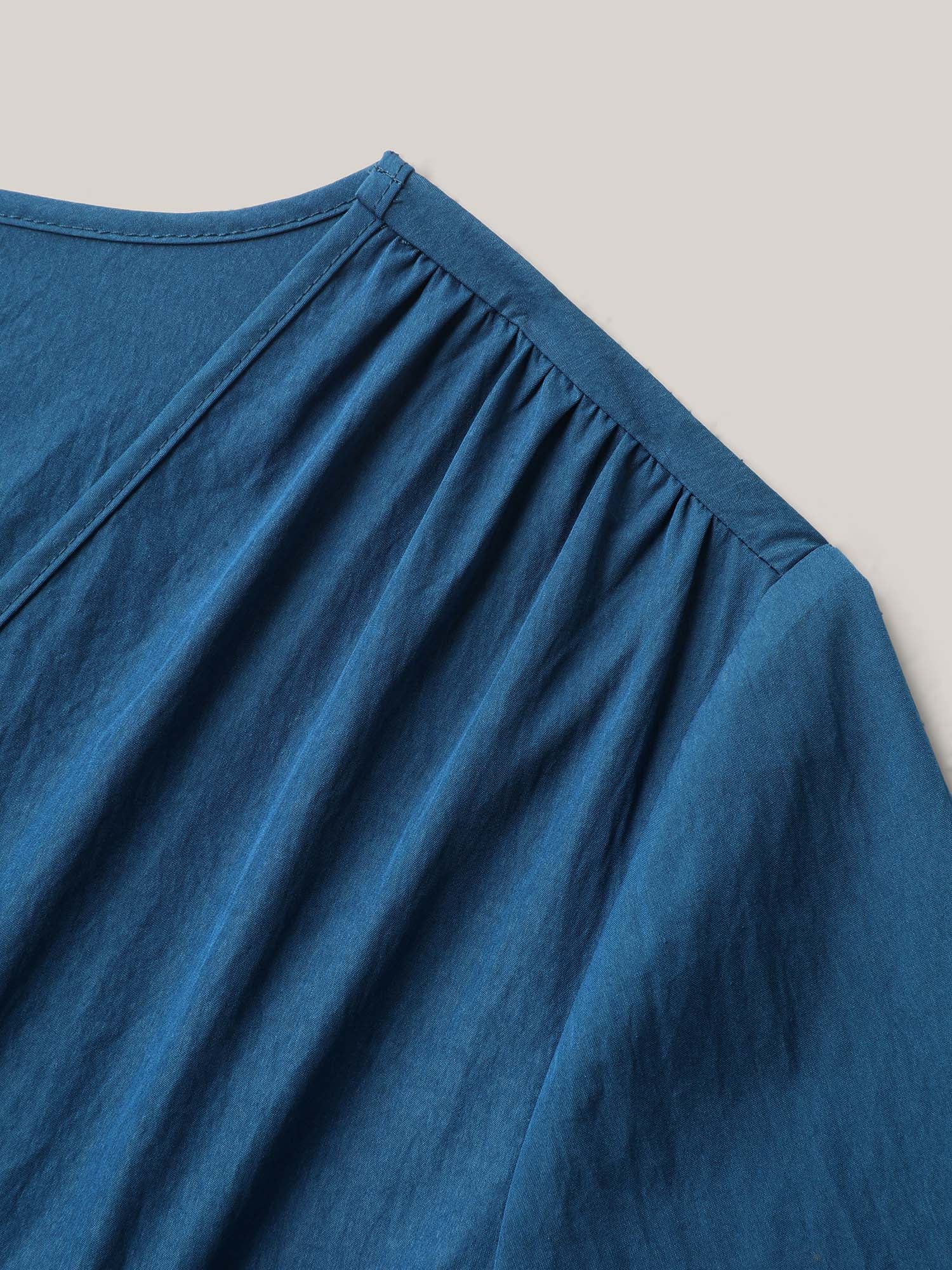 Belted Cinched-Waist Solid Maxi Dress