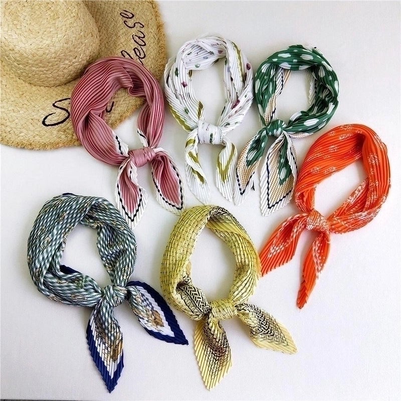 Summer Literary Folds Fashion Scarves