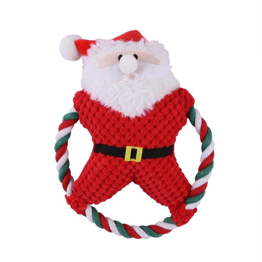 Christmas Fleece Toy Sound Dog
