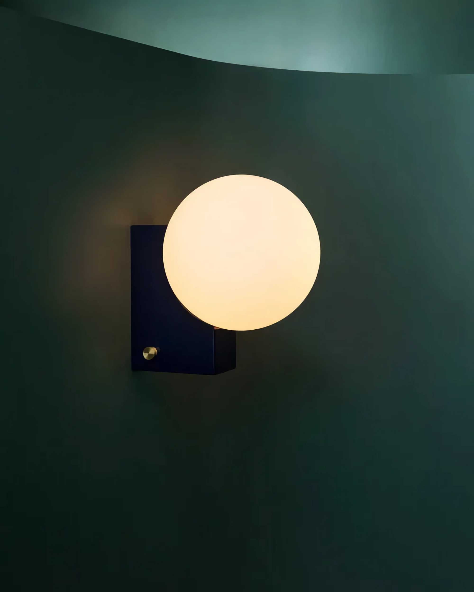 Tradition SHY2 Journey Wall Lamp. steel blue
