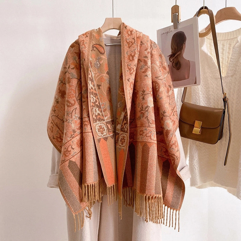 Women's Elegant Sweet Geometric Rayon Scarf
