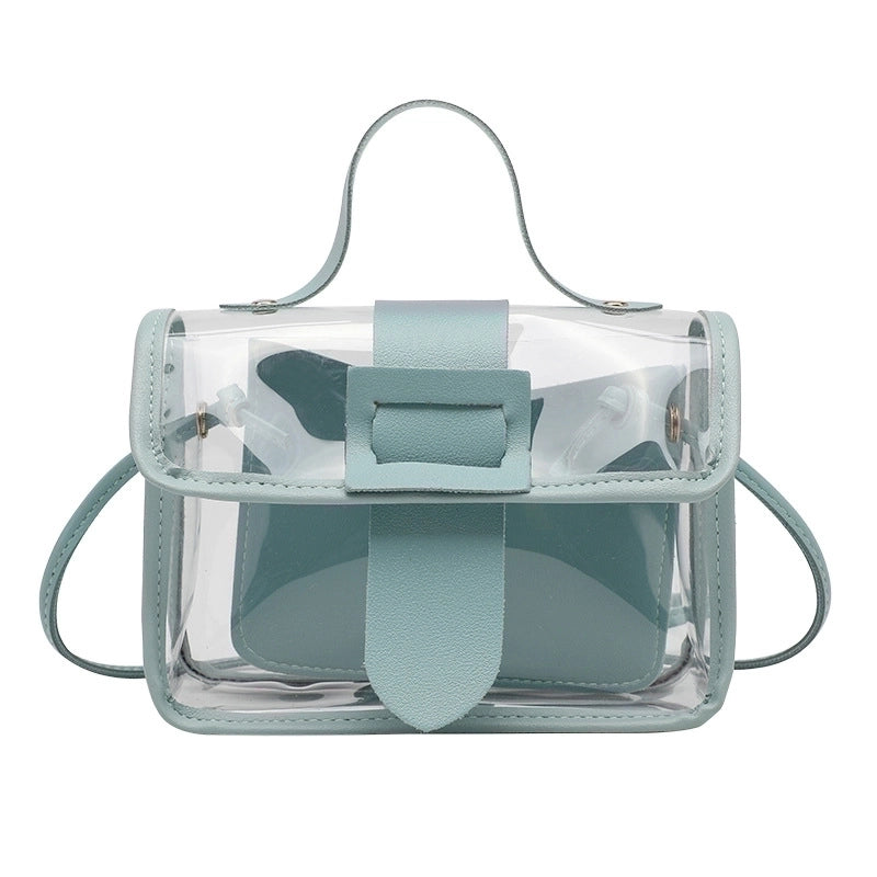 Women's All Seasons Pvc Streetwear Square Bag