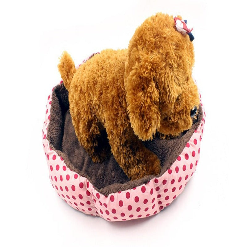 Winter Soft Cotton Pet Bed