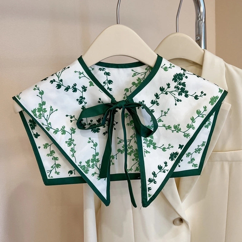 Women's Elegant Classical Lady Geometric Flower Nylon Shawl