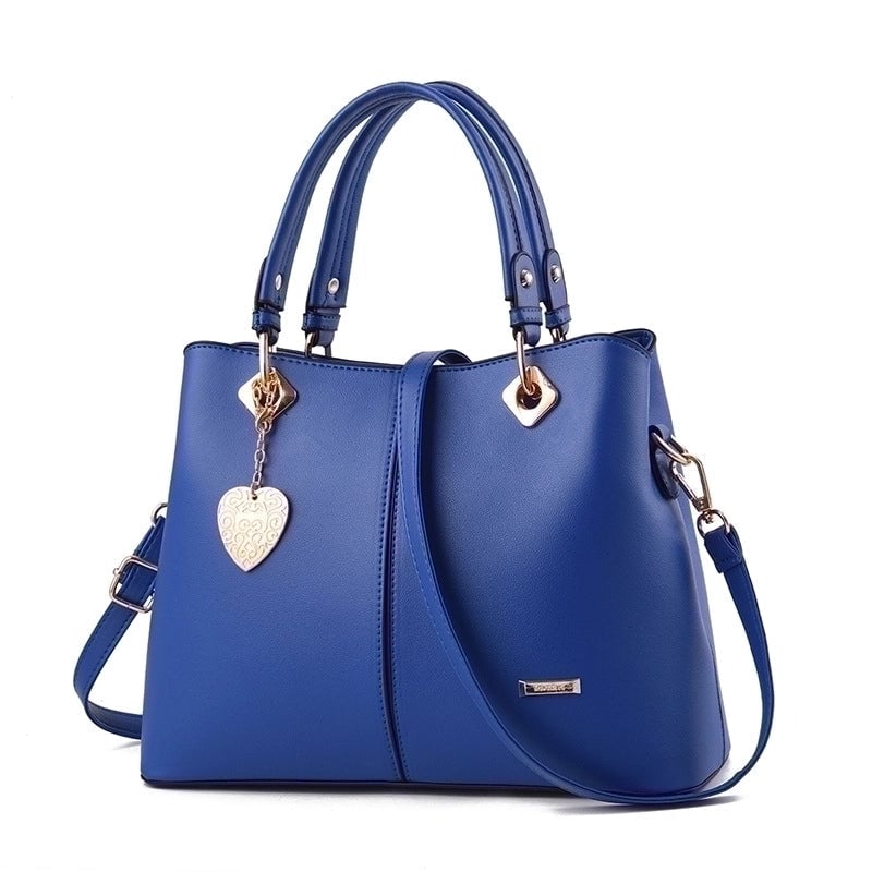 Women's Large All Seasons Pu Leather Classic Style Tote Bag