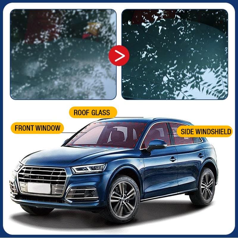 Glass Oil Film Removing Paste(Complimentary Sponge Cleaning)