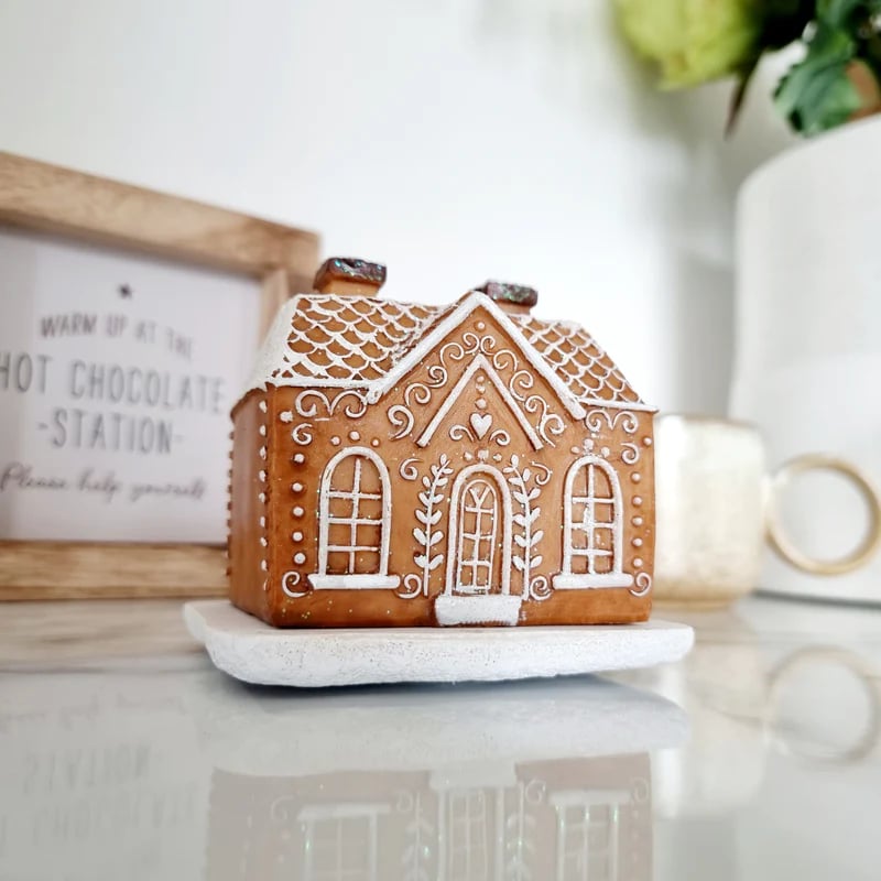 Early Christmas SaleGingerbread House Incense Burner, BUY 2 FR