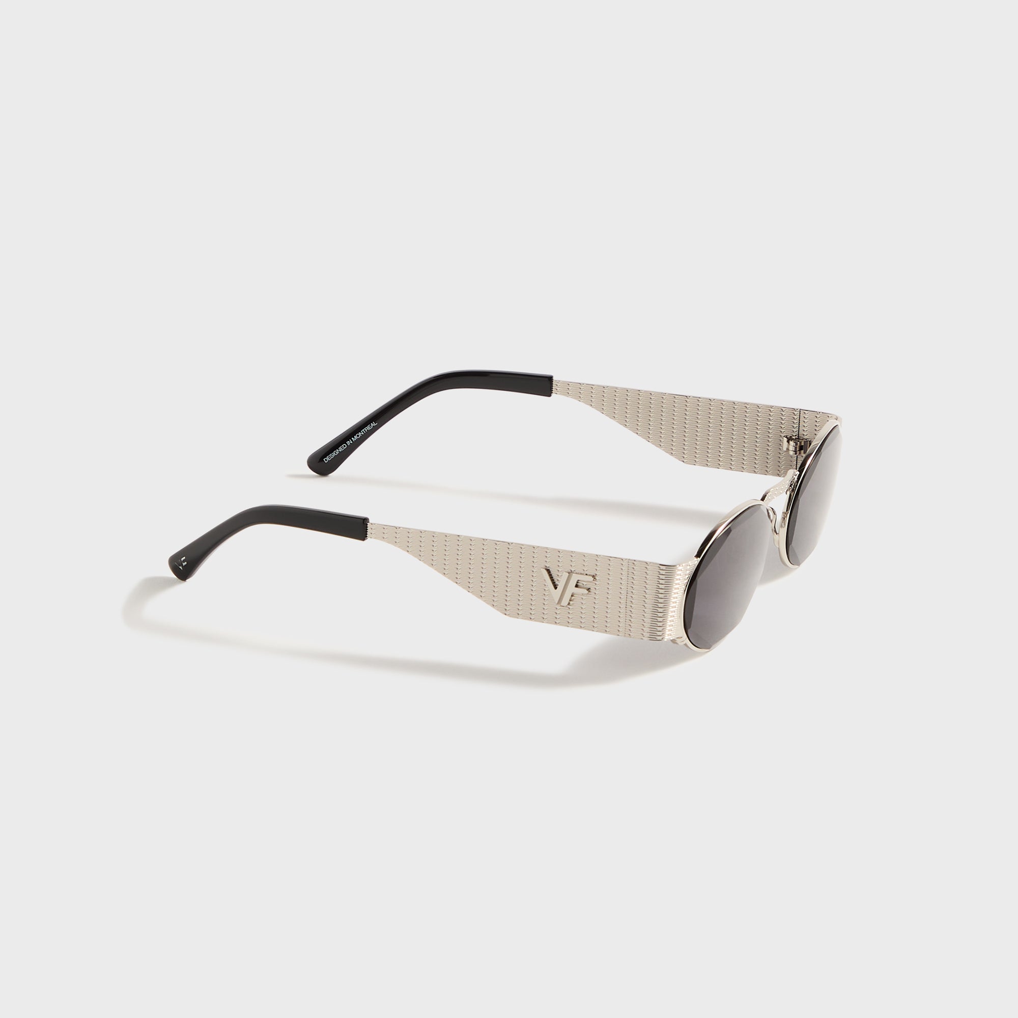 Vintage Frames OX 24KT - White Gold / Black