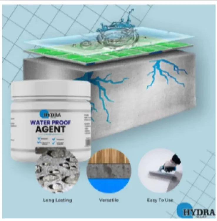 Hydra Waterproof. Super Strong. Invisible Anti-leakage Agent for home & commercial use - 300 grams