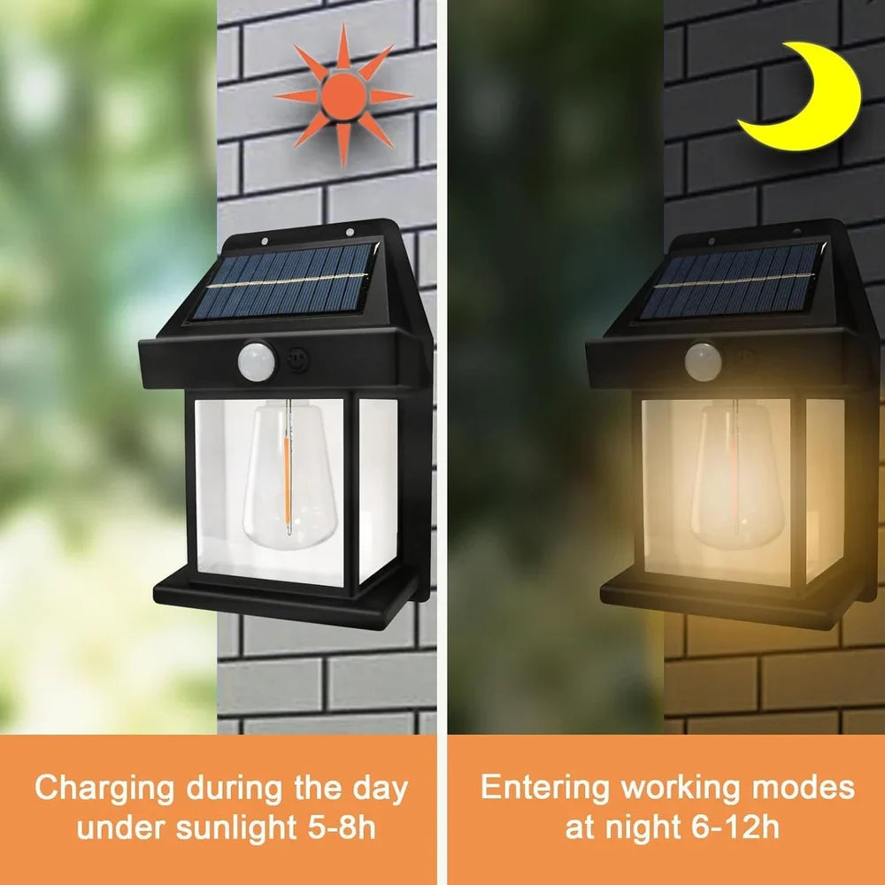 Outdoor Solar Wall Lamp