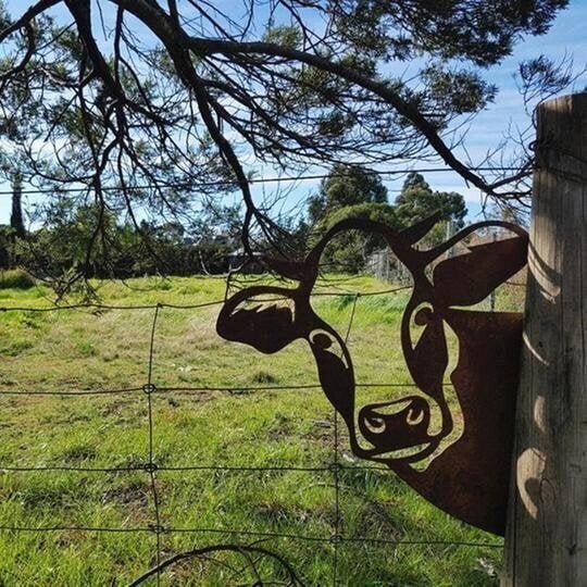 🔥Farm Peeping Animal Metal Art