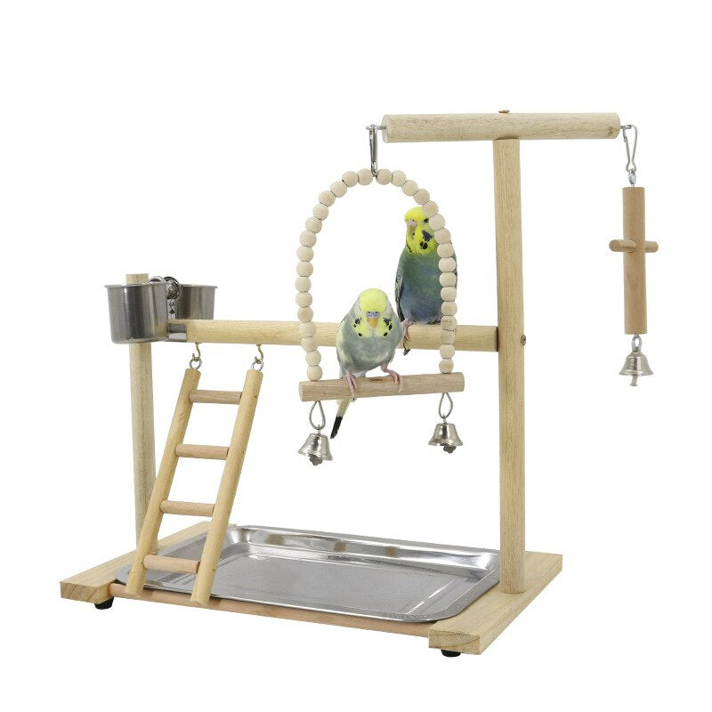 Natural Living Playground For Parrot