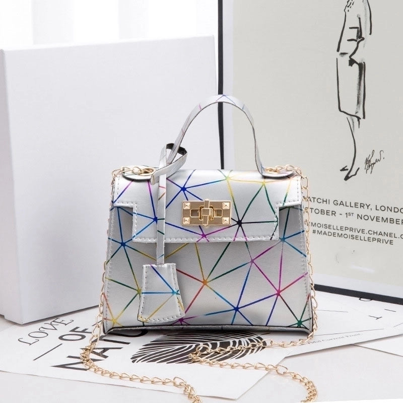 Women's Small All Seasons Pu Leather Fashion Square Bag