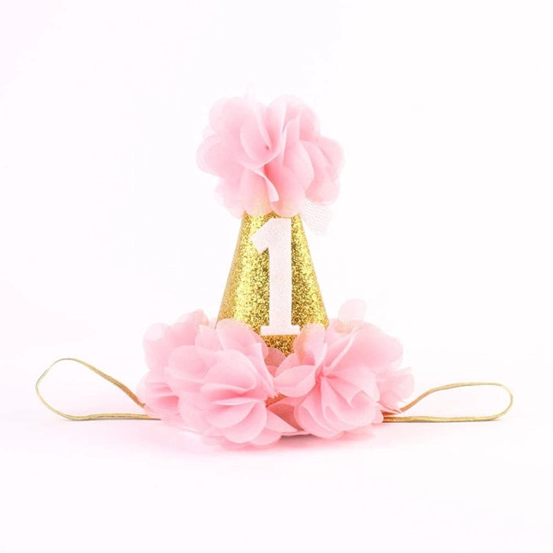 Cartoon Pu Leather Number Solid Color Pet Hat