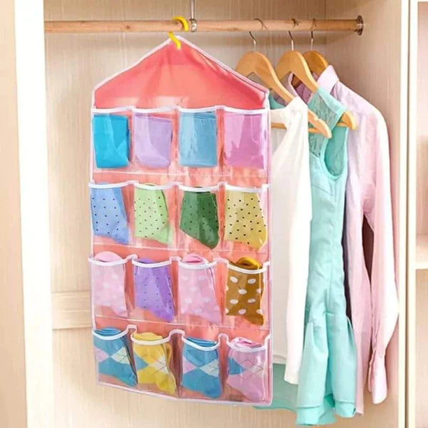 Multipurpose 16 grid socks/ties. baby beebs organizer