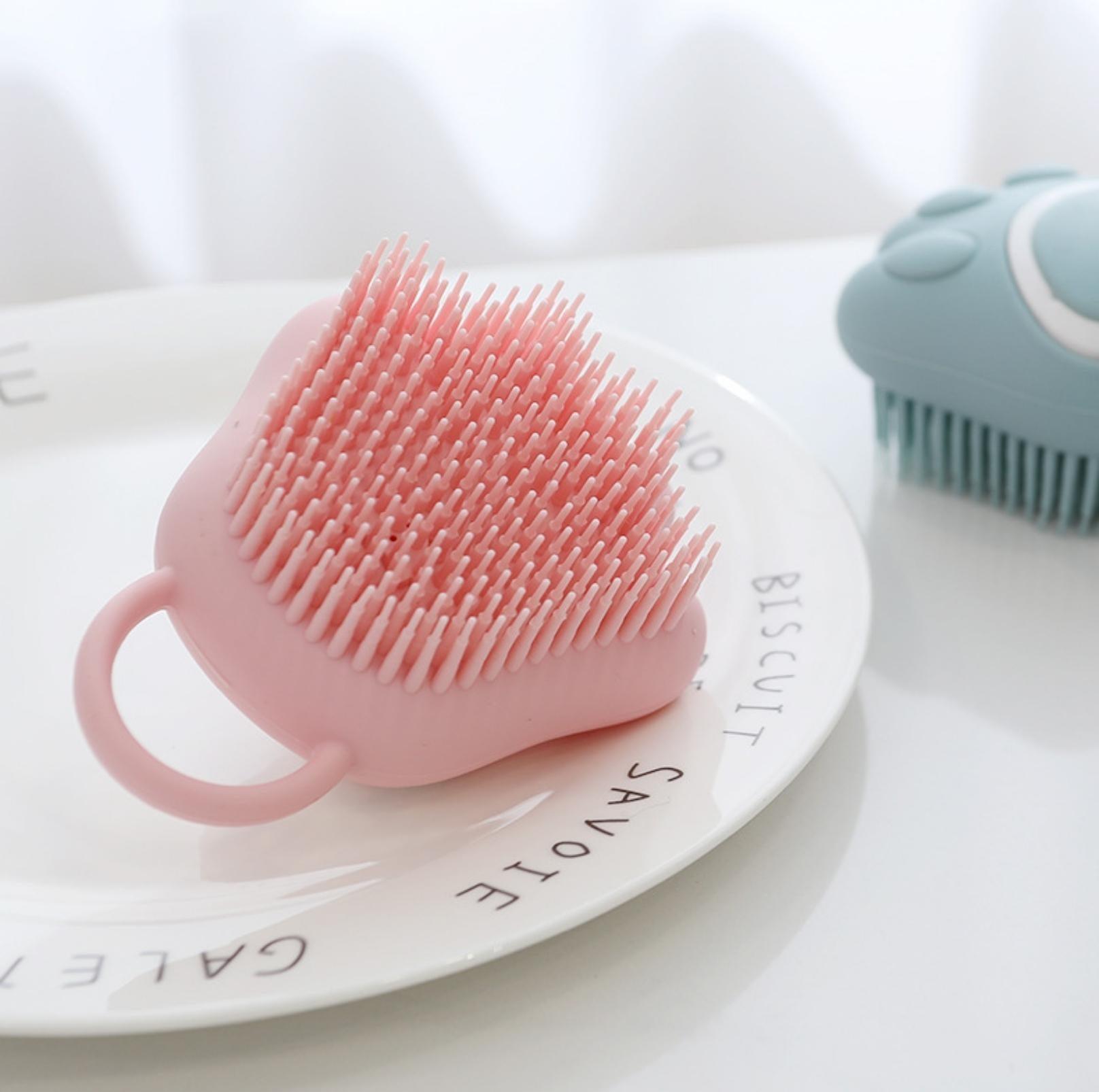 Cat Paw Shaped Pet Bathing Brush Massager - Gentle and Effective