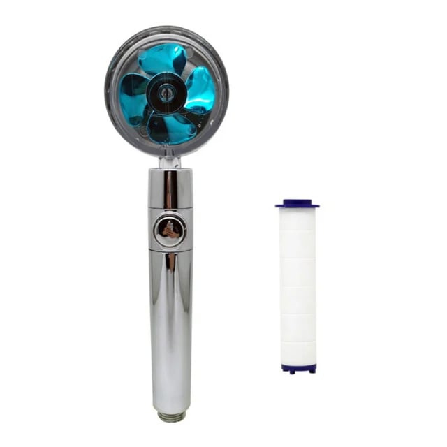 Water Saving Flow 360° Rotating High-pressure Shower