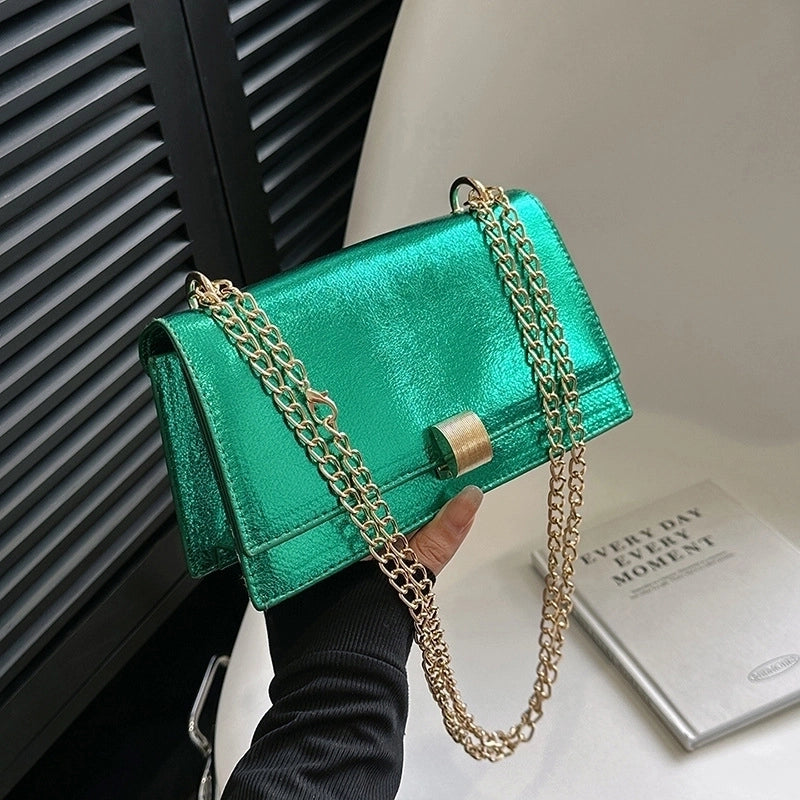 Women's Medium All Seasons Pu Leather Elegant Shoulder Bag