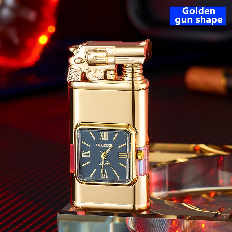 Windproof Lighter Vintage Watch Bezel Jet flame Torch🔥BUY 2 FREE SHIPPING