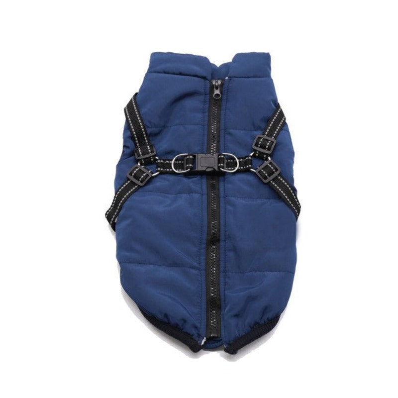 Pet Dog Coat Jacket With Harness