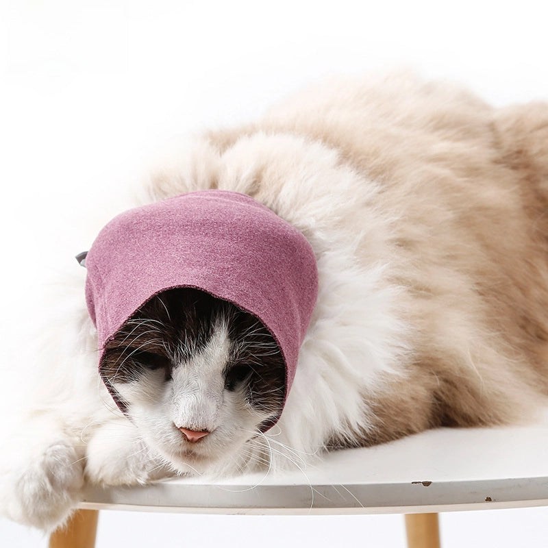 Pet Beauty Earmuffs For Cats And Dogs Universal Dog Beauty Earmuffs Noise-proof Cat Ear Sleeves High Elastic Soft Warm