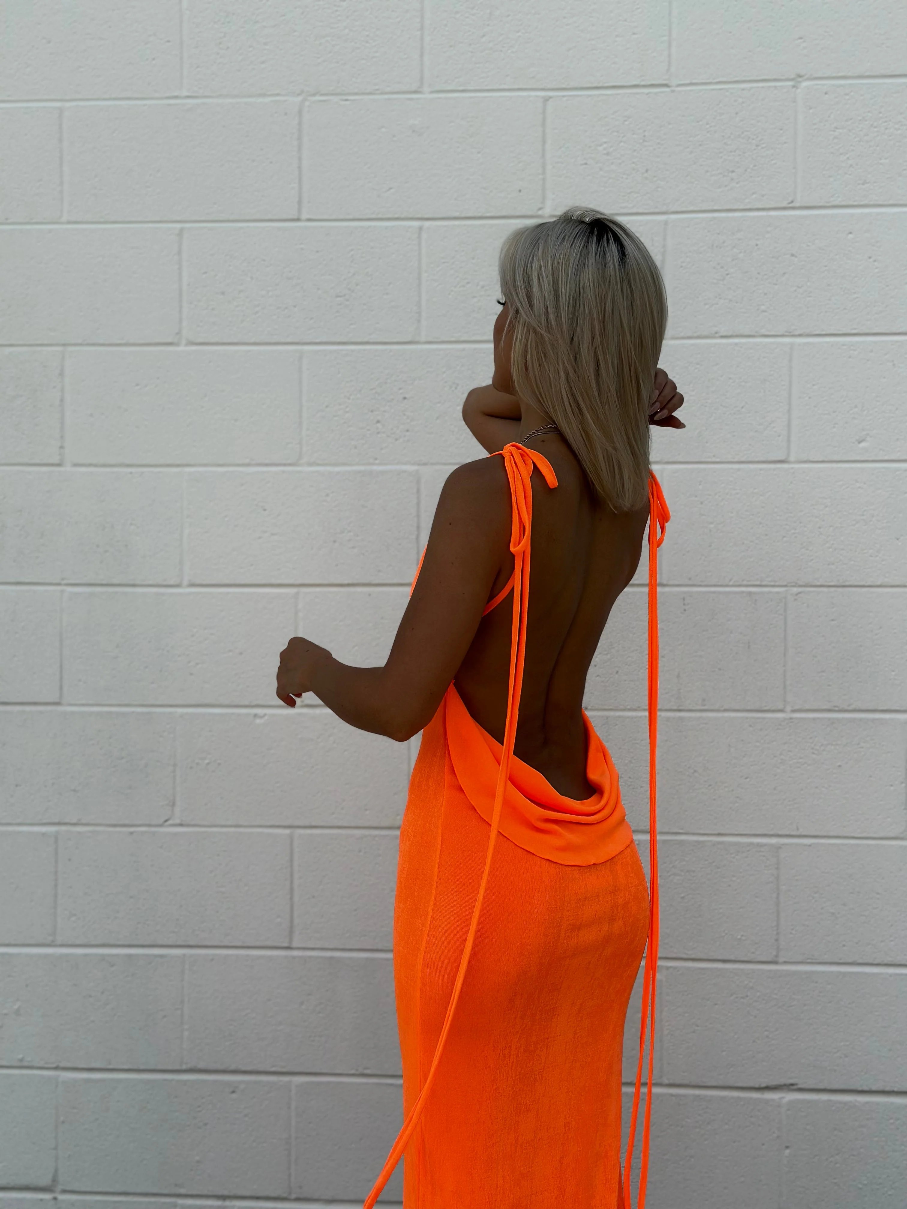 ✨Serenity Backless Maxi Dress