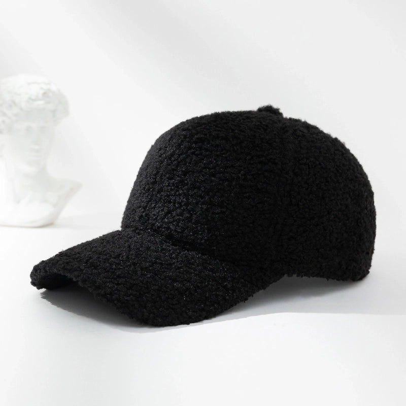 Unisex Minimalist Solid Color Streetwear Solid Color Curved Eaves Baseball Cap