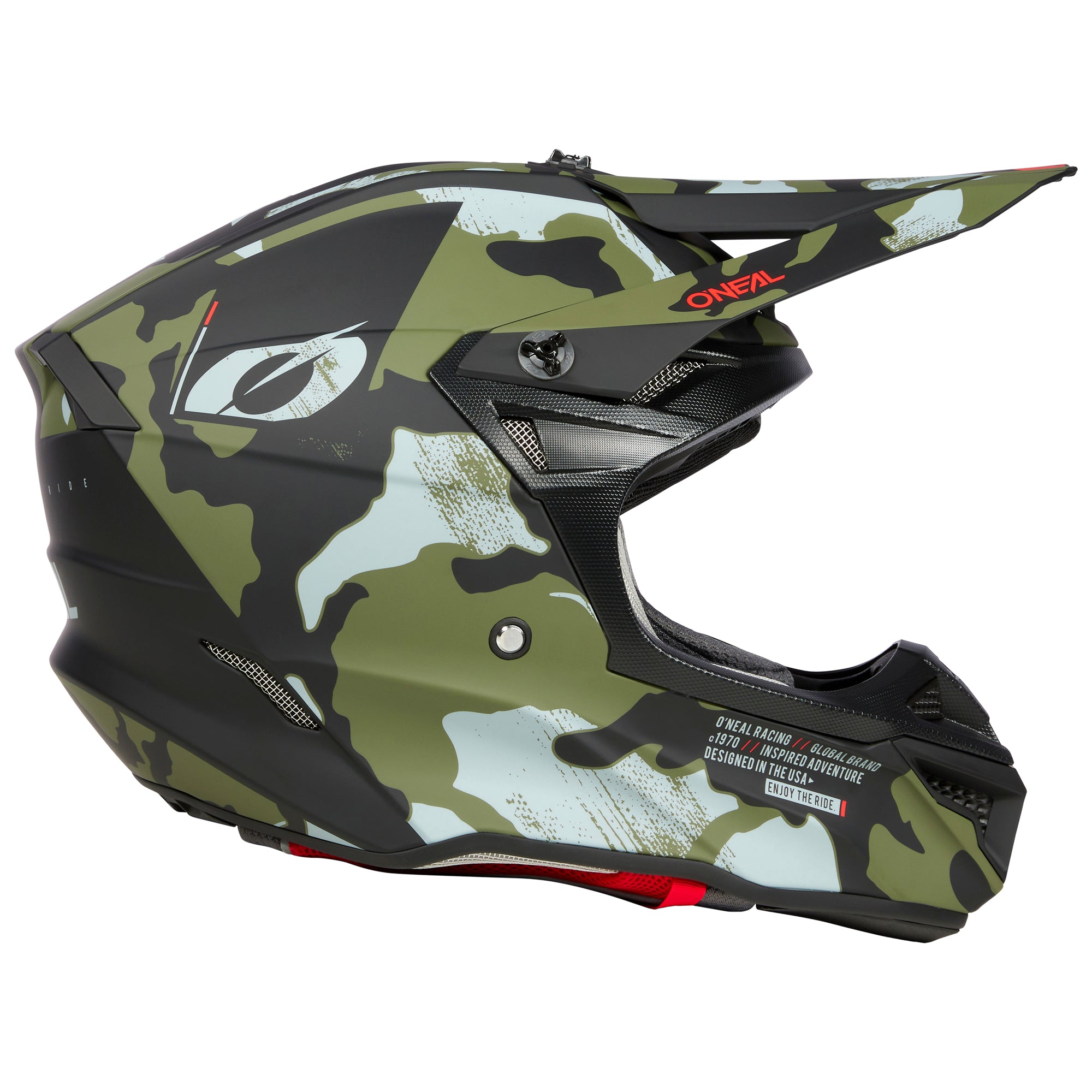 5 SRS Camo V.23 Helmet Black/Green