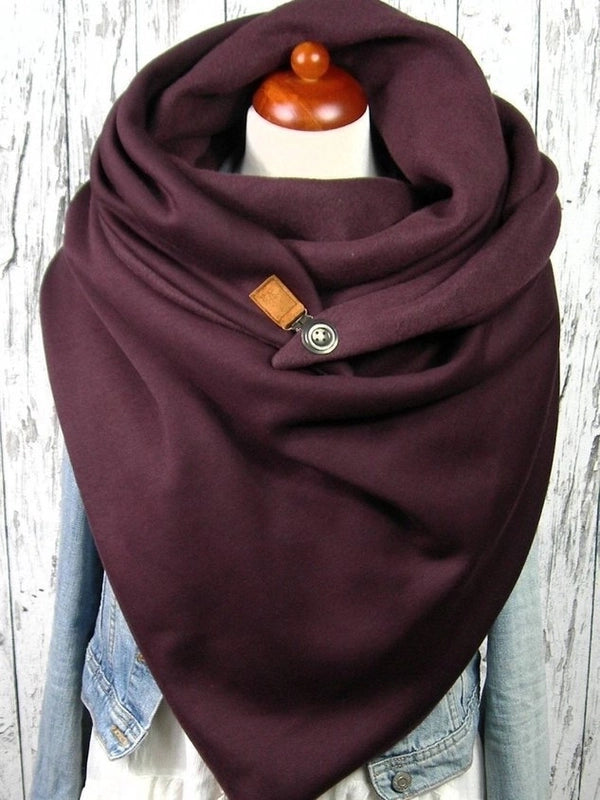 Women's Basic Streetwear Moon Butterfly Polyester Scarf