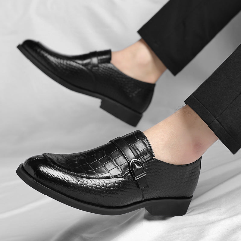 Men's Leather Fashion Trend Casual Shoes
