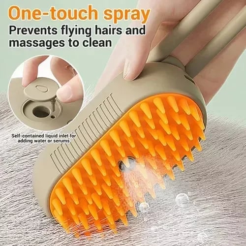 🔥🔥Last Day Low Price in History-- Pet Electric Spray Massager and Steam Brush Comb-❤️❤️Buy 1 Get 1 Free