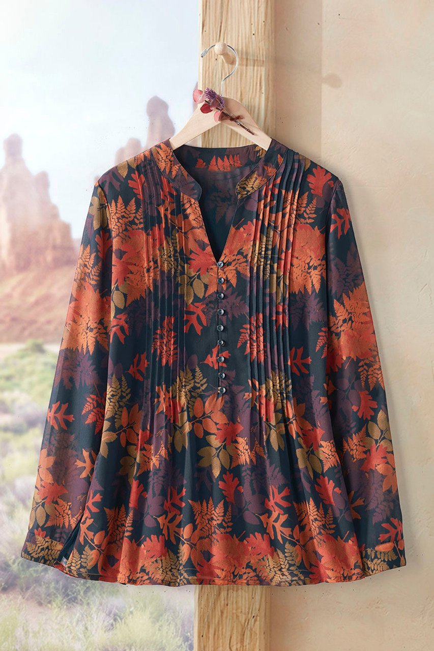 Falling Foliage Blouse