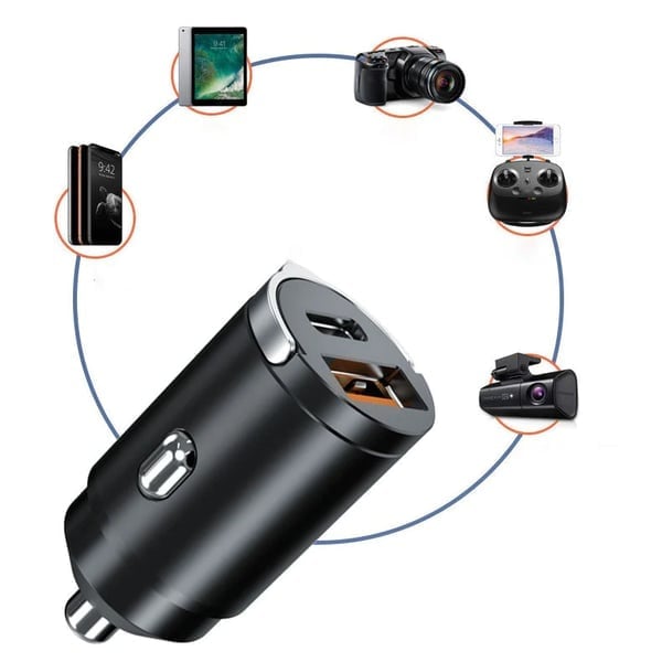 Multi Compatible 100W Fast Charging Car Charger