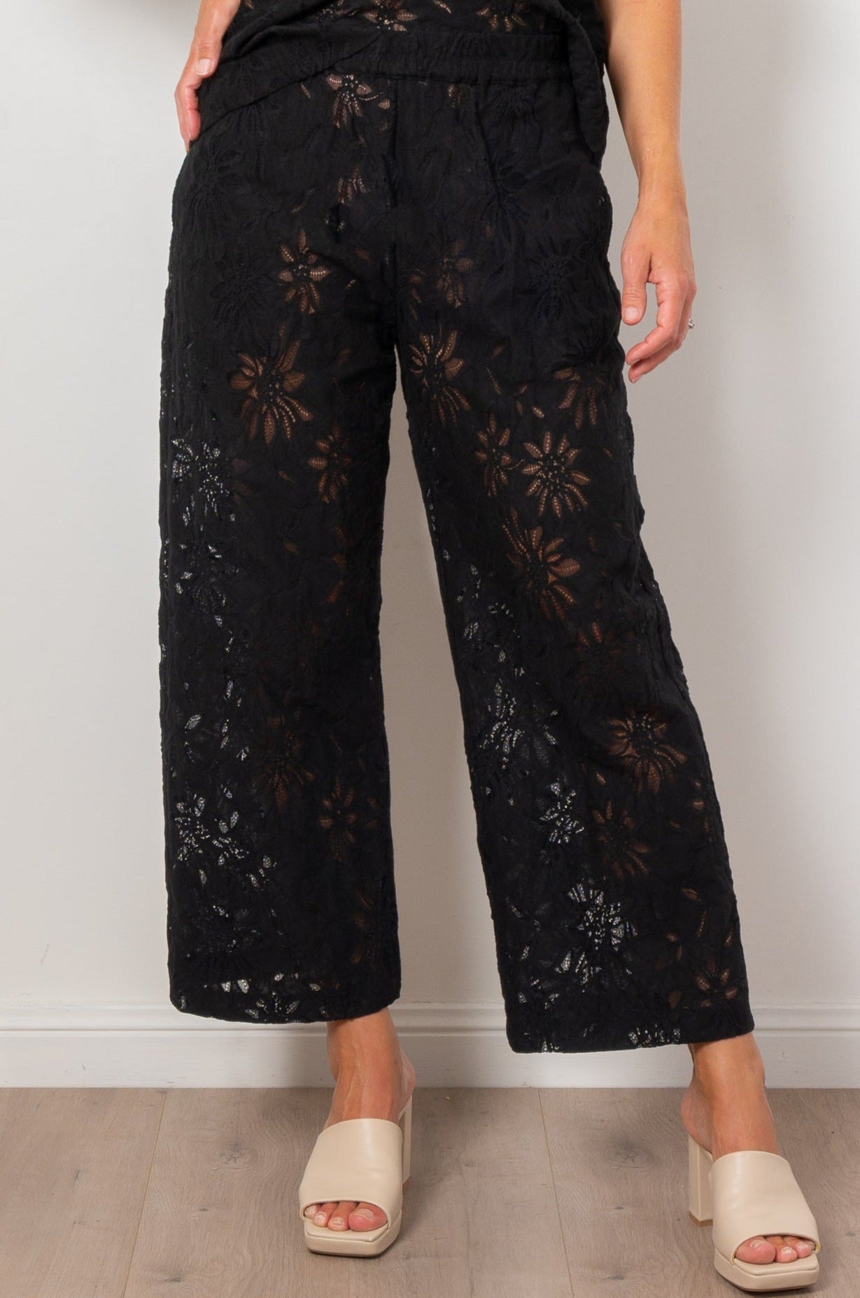 Mela Purdie Pace Pant Flora Lace