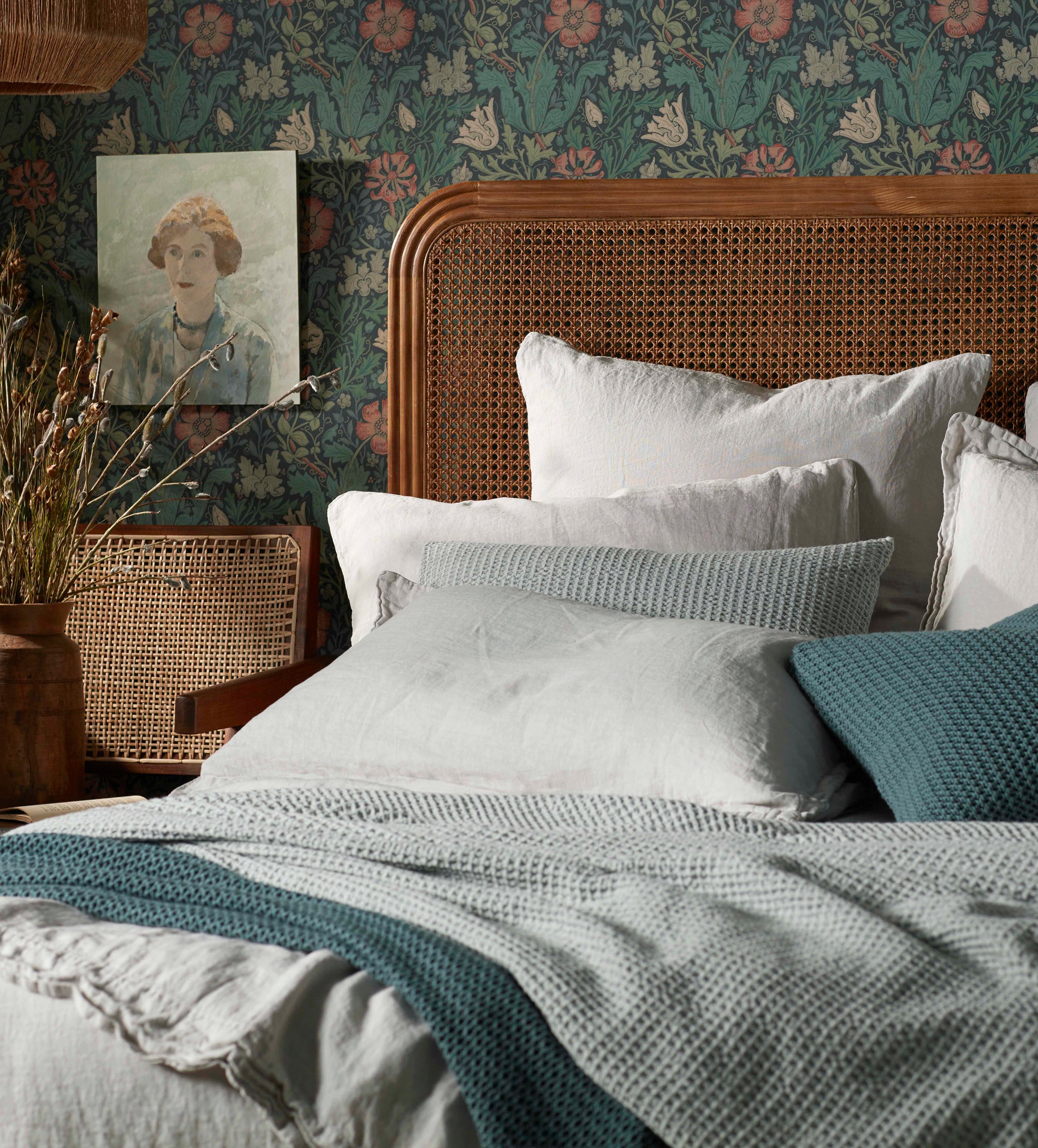 Pebble Grey 100% Linen Oxford Pillowcase