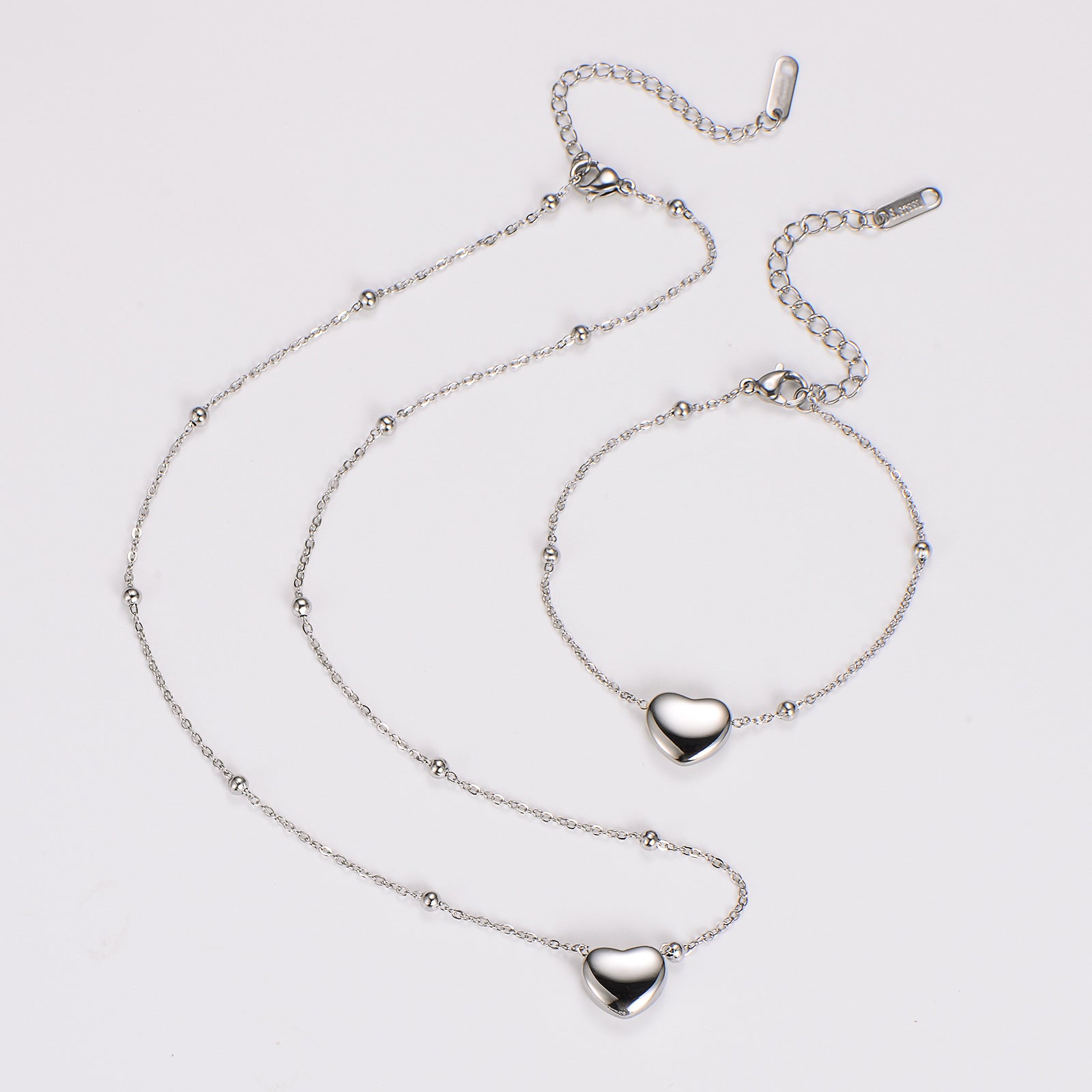 Flower Versatile Plant Stainless Steel Electroplating Jewelry Sets