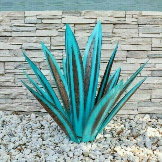 ROMOTION 49% OFF - 🌵Anti-rust Metal Led Tequila  Agave Plant-Perfect for garden