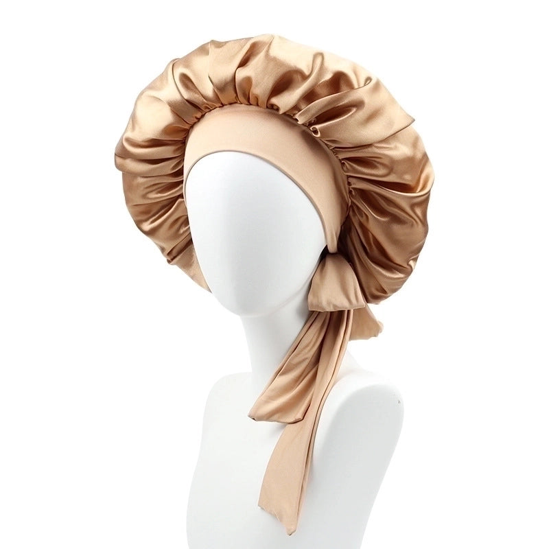 2 Pieces Women's Solid Color Solid Color Eaveless Hair Cap