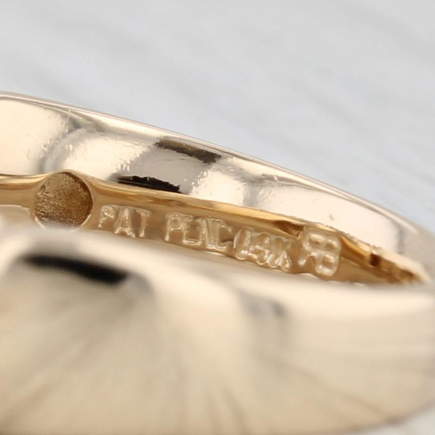 0.80ctw Diamond Ring 14k Yellow Gold Size 6.75