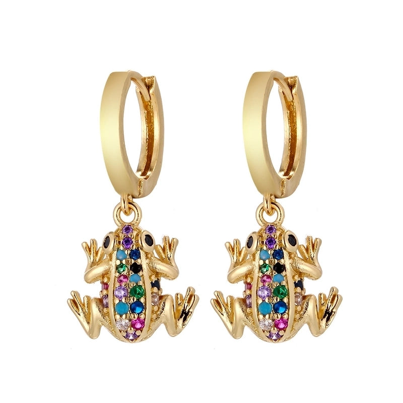 Copper Plating Geometric Zircon