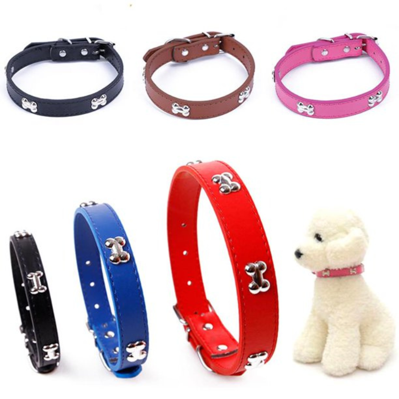 PU Leather Pet Dog Collar
