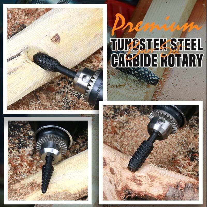 🔥Hot Sale🔥Premium Tungsten Steel Carbide Rotary Burr Set
