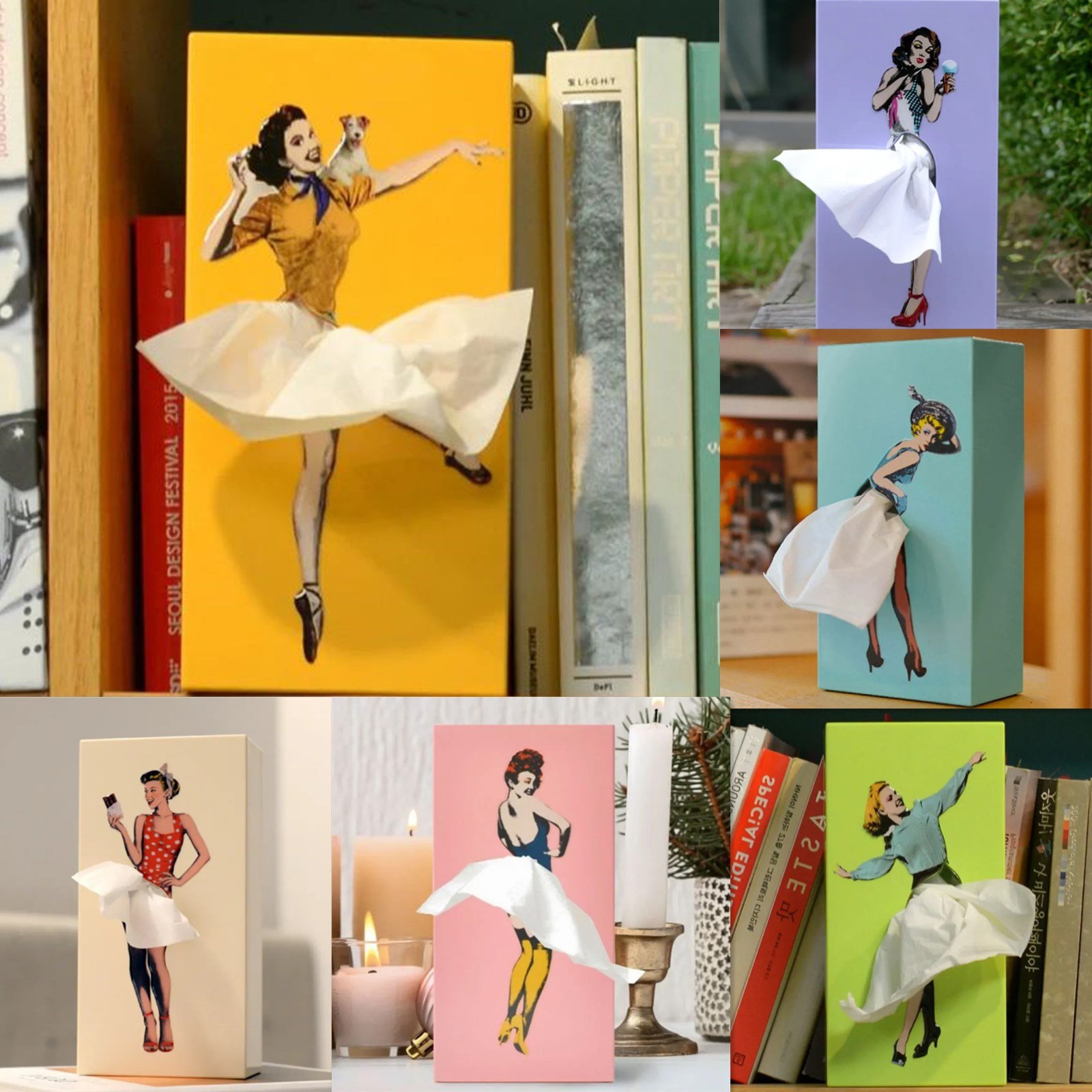 ✨Hot Sale Now 49% OFF - Flying Skirt Tissue Box