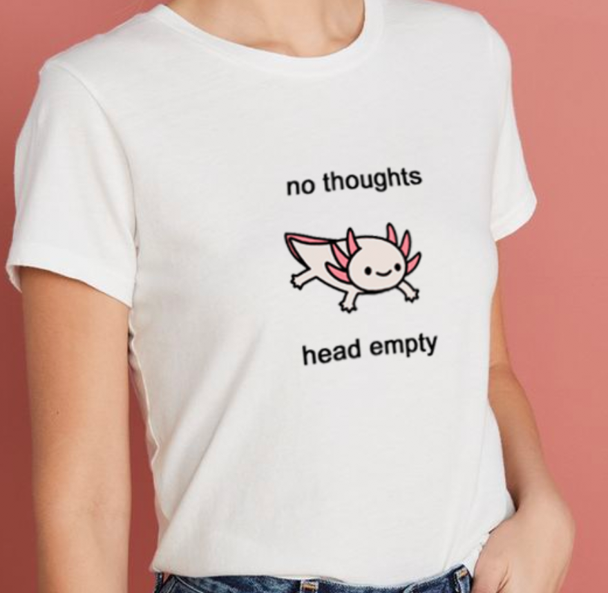 No Thoughts Head Empty Tee